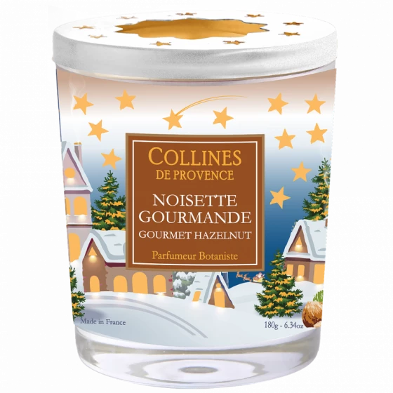 Bougie parfumée 180g Noisette Gourmande