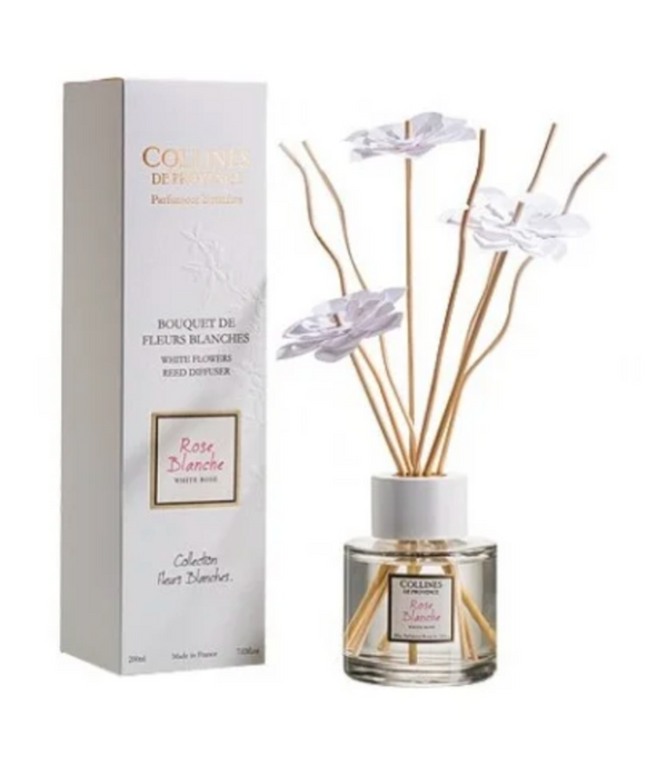 Bouquet parfumé 200ml Rose blanche