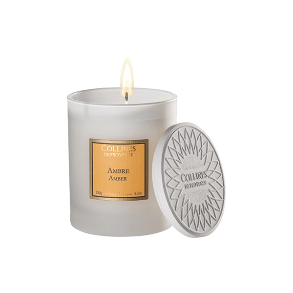 Bougie parfumée 180g Ambre