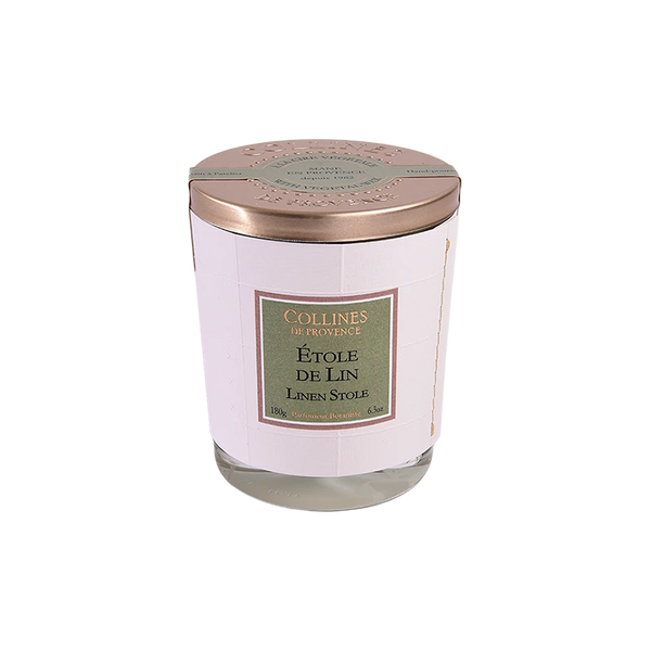 Bougie Parfumée 180g Etole de Lin