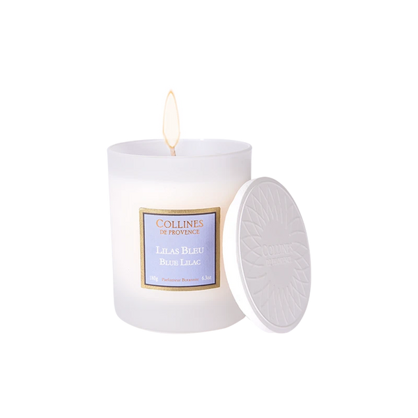 Bougie Parfumée 180g Lilas Bleu