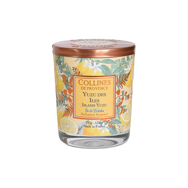 Bougie parfumée 180g Yuzu des iles