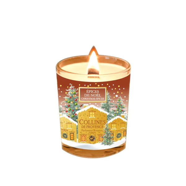 Bougie parfumée 75g Epices de noel