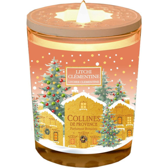 Bougie parfumée 180g Litchi-Clementine