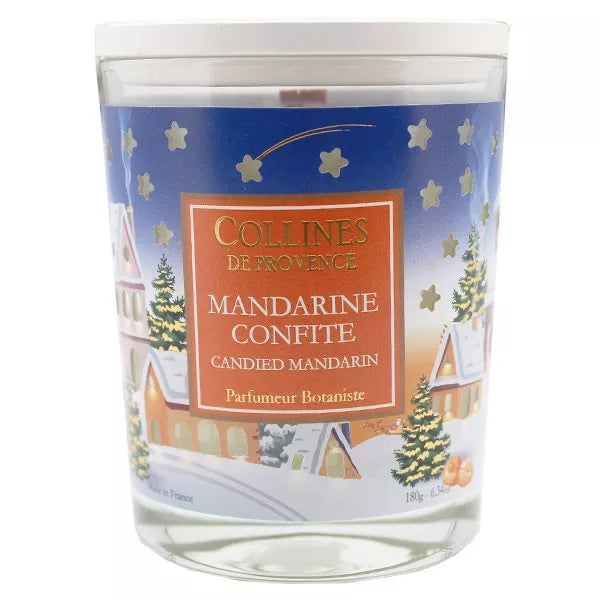 Bougie parfumée 180g Mandarine Confite